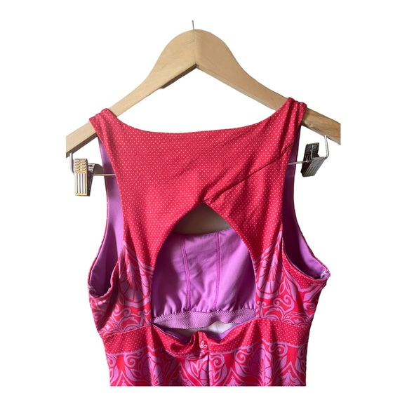 PRANA Holly Activewear Tank Top Dress Pink and Purple Size Medium - Picture 9 of 13